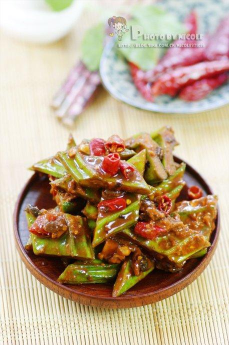 豉椒酱刀豆的做法