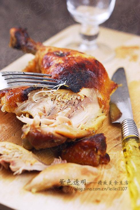盐焗风味蜜汁烤鸡腿的做法
