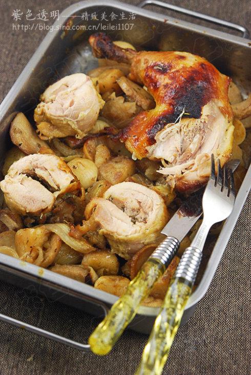 盐焗风味蜜汁烤鸡腿的做法