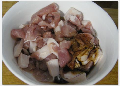 蘑菇炒肉片的做法