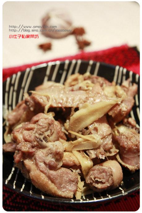 子姜烧鸭的做法