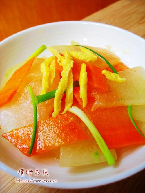 清炒冬瓜的做法