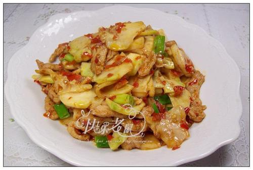 糟辣椒炒羊角菜的做法