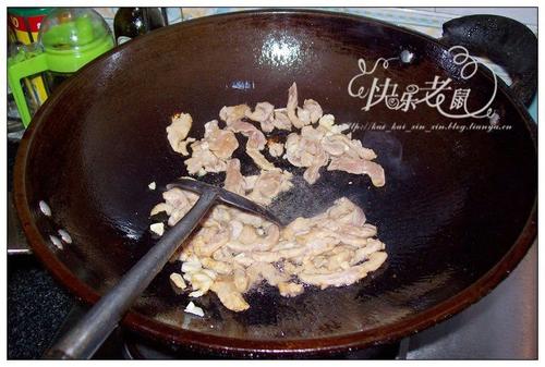 糟辣椒炒羊角菜的做法