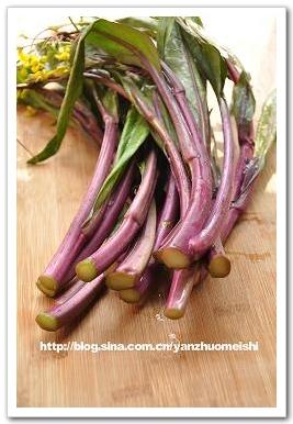 凉拌红菜苔的做法
