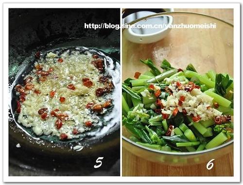 凉拌红菜苔的做法