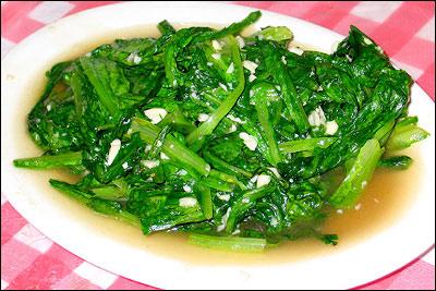 蒜泥油麦菜的做法