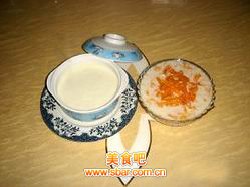 甘香又滑口 姜汁撞奶的做法