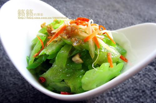 五味苦瓜的做法