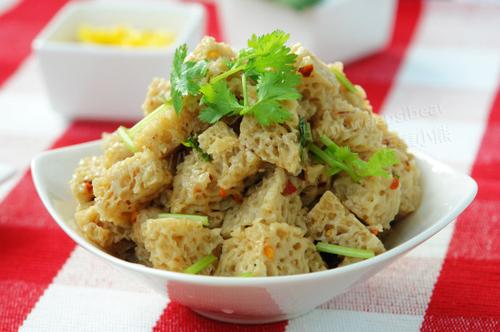 冰爽烤麸的做法