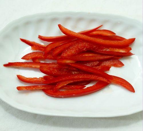 莴笋炒茭白丝的做法