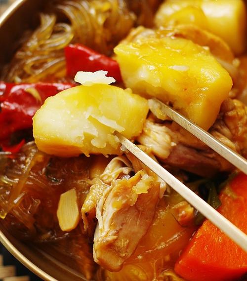 韩国安东炖鸡的做法