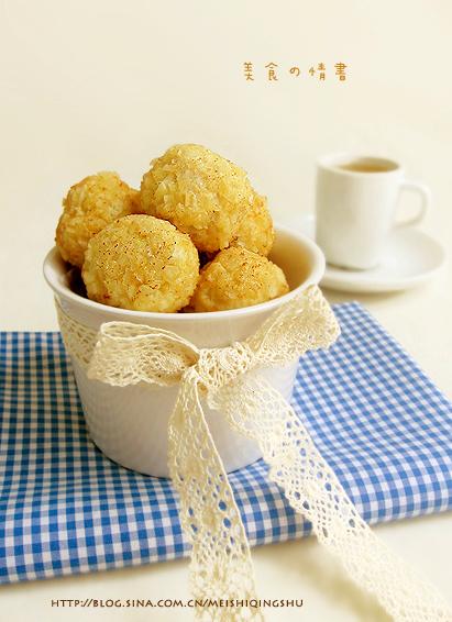 杏仁鸡肉丸子的做法