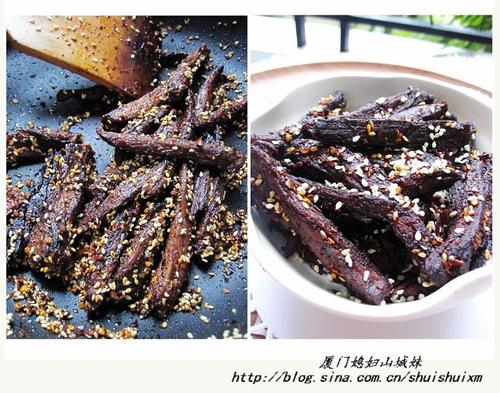 经典零食麻辣牛肉干的做法