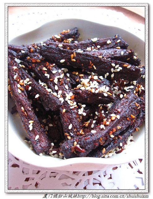 经典零食麻辣牛肉干的做法