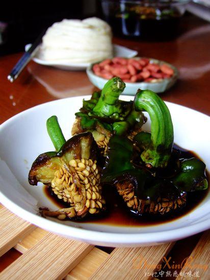 酱油泡青椒蒂的做法