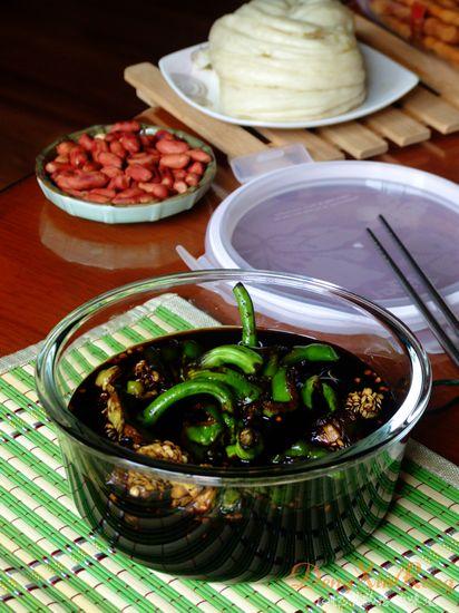 酱油泡青椒蒂的做法