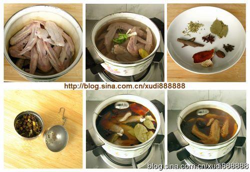 卤水鸭翅的做法