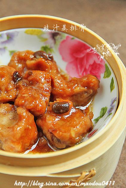 豉汁蒸排骨的做法