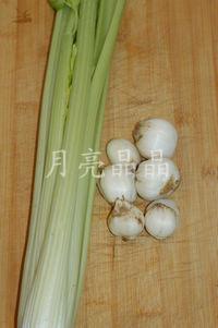 西芹百合的做法