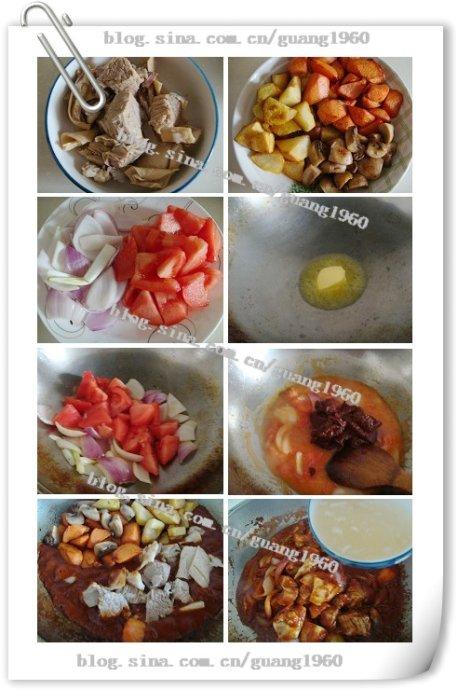 红烩牛腩的做法