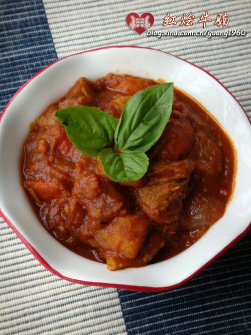 红烩牛腩的做法