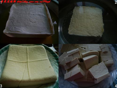 小白菜炖豆腐的做法