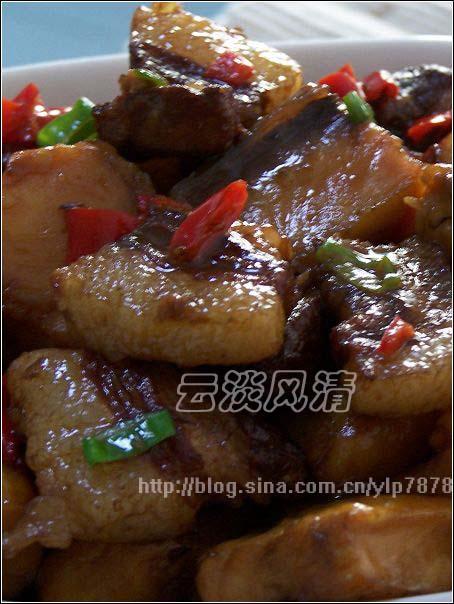 咸鱼烧肉的做法