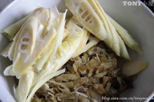 春笋咸菜鱼片的做法