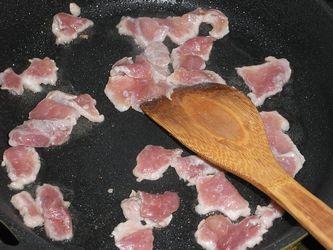 肉片花菜锅巴的做法