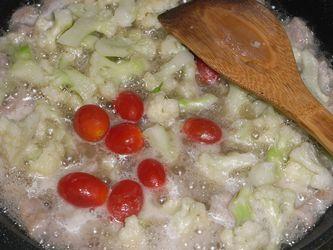 肉片花菜锅巴的做法