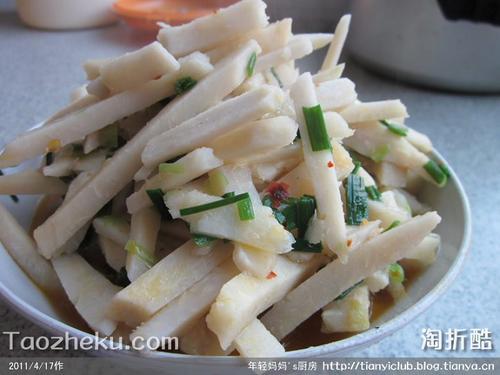 蒜香芋头丝的做法