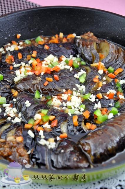 酱焖蓑衣茄子的做法