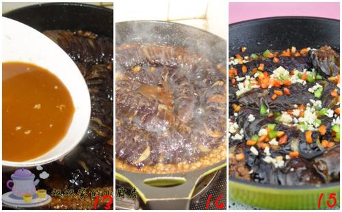 酱焖蓑衣茄子的做法