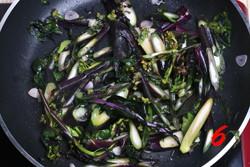 清炒紫菜心的做法