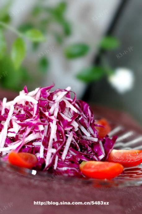 红酒雪梨紫甘蓝的做法