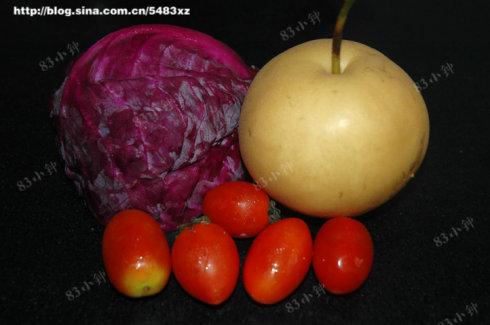 红酒雪梨紫甘蓝的做法