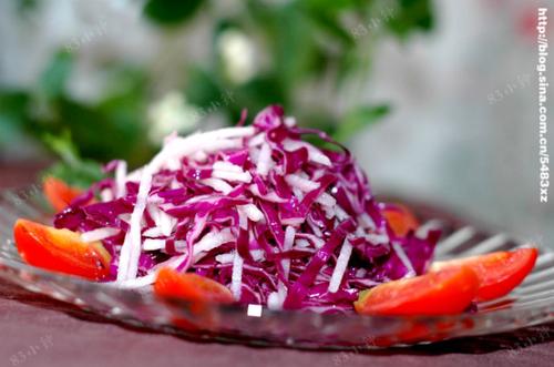 红酒雪梨紫甘蓝的做法