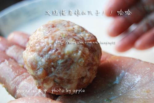 祖传狮子头超详细做法秘笈的做法