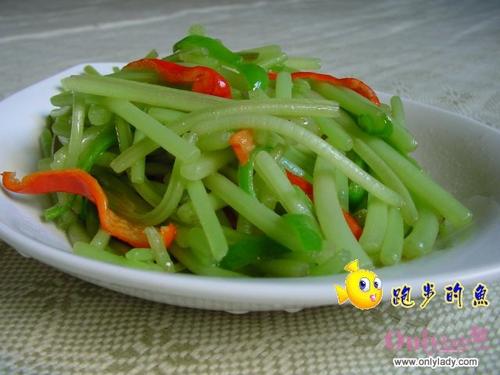 清炒番薯藤的做法