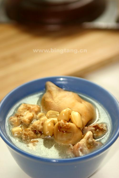 花生煲猪手的做法