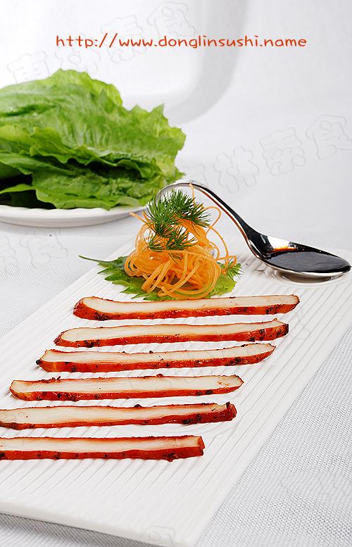 秘制烤杏鲍菇配马生菜的做法