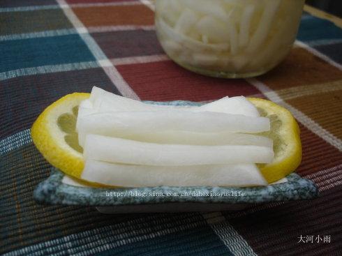 甜酸萝卜的做法