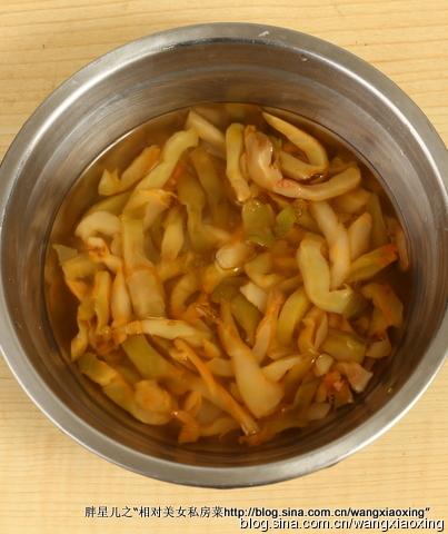 榨菜肉丝的做法