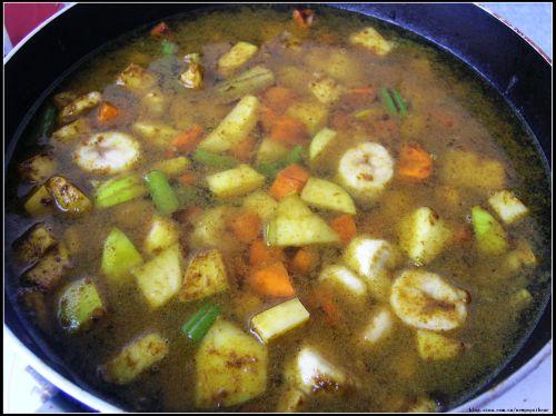 素食咖喱酱的做法