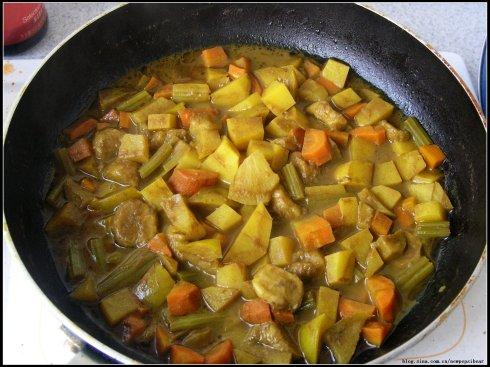 素食咖喱酱的做法