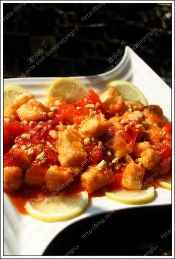 番茄柠檬鱼块的做法