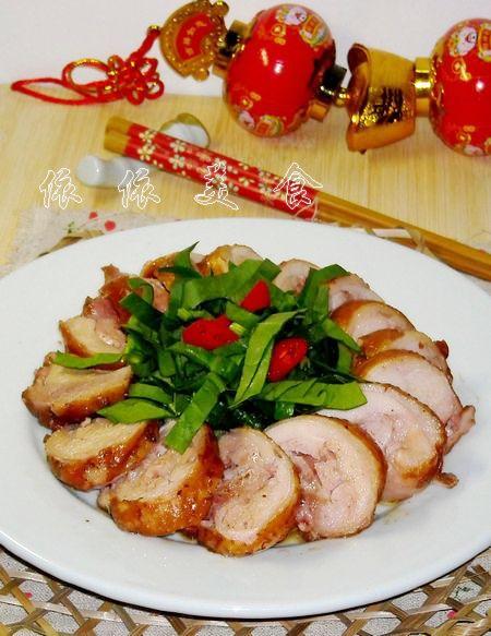 卤水鸡腿卷的做法