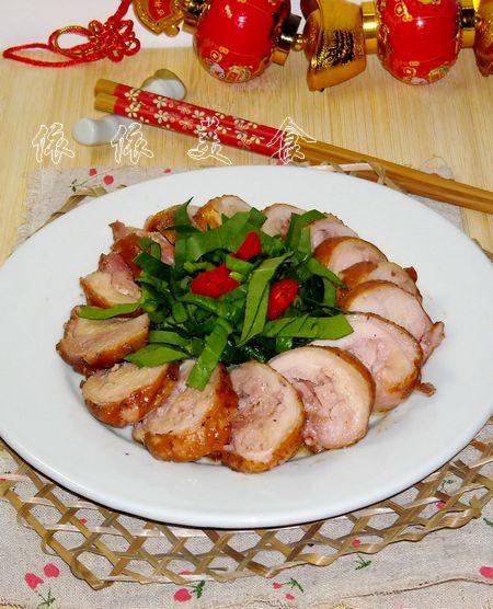 卤水鸡腿卷的做法