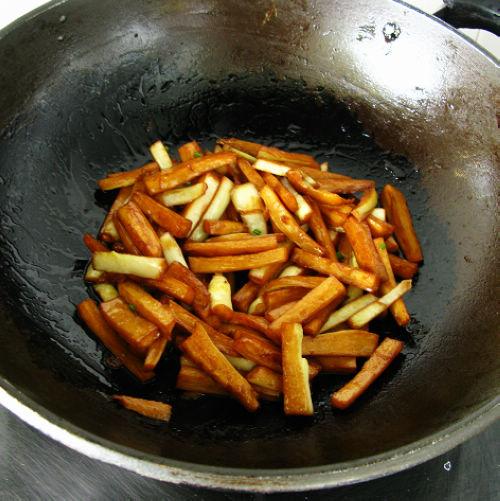 油焖茭白的做法